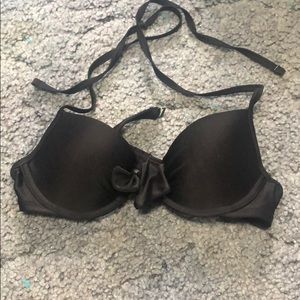 Aerie black push up bathing suit top. Size 34A